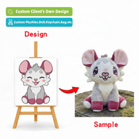 Fabricant de jouets en peluche personnalisés OEM/ODM – Porte-clés en peluche sur mesure, monstre tacheté hautement réducteur, inspiré des jeux de société