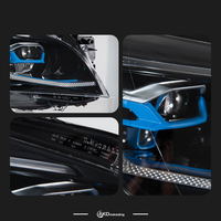 Poland 2PCS Phares de voiture pour BMW F02 2009-2015 F01 730i 740i 750i Phare DRL Clignotant Feux de route Lentille de projecteur