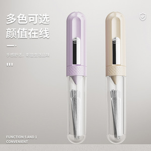 5 In 1 Needle Threader Oval Shape 34g Convenient For Sewing And Knitting - Product Image 4