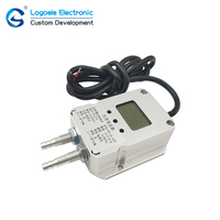 Transmetteur de pression différentielle, capteur de pression du vent, haute précision, sortie 4-20mA RS485, 0-100kPa, 24VDC