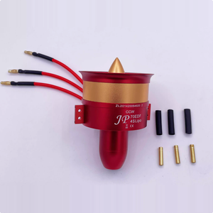 Métal JP <span class=keywords><strong>70mm</strong></span> Ventilateur Canalisé <span class=keywords><strong>EDF</strong></span> Jet avec 12 Lames 4S-<span class=keywords><strong>6S</strong></span> Lipo Moteur Électrique RC Avion Modèle Accessoires 3055 2250KV Modèle Pièces - Product Image 2