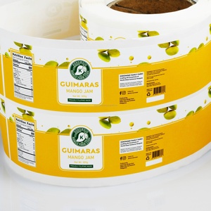 Waterproof Luxury Packaging <b>Bottle</b> Roll Labels for Food Cosmetic Custom Logo Adhesive <b>Bottle</b> Label <b>Stickers</b> - Product Image 1