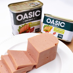 Carne <span class=keywords><strong>in</strong></span> <span class=keywords><strong>Scatola</strong></span> di Manzo/<span class=keywords><strong>Pollo</strong></span>/Carne <span class=keywords><strong>in</strong></span> Salamoia, Alimento di Emergenza Conservato <span class=keywords><strong>in</strong></span> Salamoia con Servizio OEM - Product Image 1