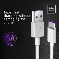 Câble de charge rapide USB-A vers Type-C 3A/5A pour iPhone, ordinateur, écouteurs - gaine en PVC/TPE, conducteur en cuivre étamé, longueurs de 1m à 3m