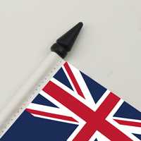 Montserrat Personnalisable 14x21 CM Drapeau de table de négociation Mini Décoration Diverses provinces UK Techniques d'impression numérique