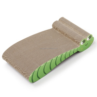 Emballage en carton ondulé pour arbre à chat et griffoir en forme de chenille, avec logo personnalisé OEM/ODM, luxe moderne
