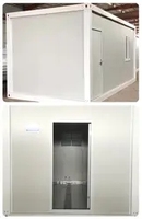 Conteneur extensible mobile personnalisé de haute qualité Maison 10 pieds 20 pieds à plat Conteneur d'emballage Maison préfabriquée en conteneur pliable
