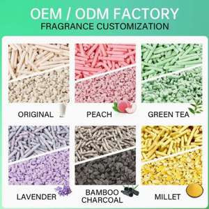 Activated Carbon Easy Clean Pet Supplies Strong Clumping Tofu Cat <b>Sand</b> - Product Image 2