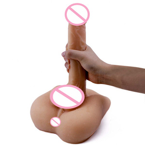 Muñeco Sexual Masculino Adulto con Torso, Dildo Suave 100% Impermeable, Ecológico, Masturbador Unisex, Juguete Anal Ajustado para Hombres Gay/Lesbianos/Bisexuales - Product Image 3