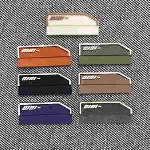 Écussons personnalisés avec logo, thermocollants, à coudre, badges en relief, en silicone souple, 2D, 3D, en caoutchouc PVC pour vêtements - Product Image 2