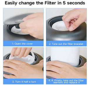 UF ระบบกรองน้ำอัลตร้ากรอง500 GPD, เครื่องฟอกอากาศแบบไม่มีถังแบบแมนนวล/ไฟฟ้าสำหรับใช้ในบ้านกลางแจ้ง - Product Image 3