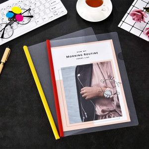 Màu Sắc Các Loại PP/PVC Rõ Ràng Báo Cáo Bìa L Hình Dạng Thư Mục Tập Tin - Product Image 5