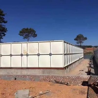 Système d'irrigation agricole durable avec réservoir d'eau en SMC