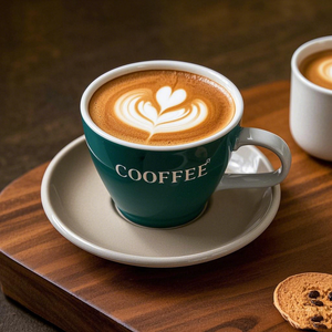 Juego de Tazas y Platillos de Cerámica para Capuchino con Logotipo Personalizado, OEM ODM, Venta al por Mayor, Tazas de Café para Cafetería, Pedidos al por Mayor, Proveedor Directo de Fábrica, Hotel, Cafetería - Product Image 2