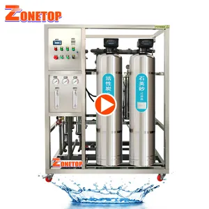 ระบบทำน้ำให้บริสุทธิ์500 Lph 1000 Lh Smosis Inversa/Equipos Tratamiento De Agua/Ro