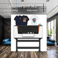 Imprimante à plat DTF automatique professionnelle A3 Nouveau protocole A1 de sublimation de T-shirt Procolored avec encre pigmentée