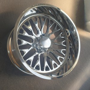 Rines Forjados de <span class=keywords><strong>1</strong></span> Pieza, Profundos, de 22, 24, <span class=keywords><strong>26</strong></span> y 28 Pulgadas, 8x170, 8x180, Cromados, para Autos de Pasajeros - Product Image 1