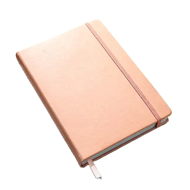 Planificador diario cuaderno de banda elástica de alta calidad planificador anual cuaderno planificador de cuero