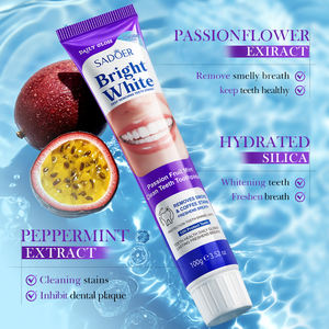 ยาสี<span class=keywords><strong>ฟัน</strong></span>ไวท์เทนนิ่ง ซานโดเออร์ กลิ่นเชอร์รี่บลอสซั่ม มิ้นท์ ใหม่ ขายส่ง ทำความสะอาดฟันอย่างล้ำลึก ขจัดคราบ<span class=keywords><strong>ฟัน</strong></span> ปกป้องเคลือบ<span class=keywords><strong>ฟัน</strong></span> - Product Image 5