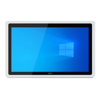 LGS 23,6 pulgadas Industrial Pc pantalla táctil computadora todo en un núcleo I7, Monitor de pantalla táctil computadora de escritorio I7