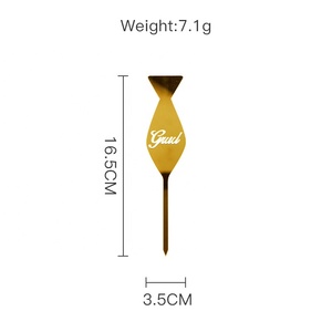 ธีมฤดูกาลรับปริญญา ขอแสดงความยินดีกับการสำเร็จการศึกษา ป้ายอะคริลิคตกแต่งหน้าเค้ก - Product Image 3