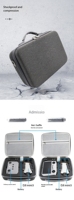 2025 boîte de rangement rigide antichoc EVA personnalisable pour DJI RC Pro 2 sac de rangement Portable Drone étanche