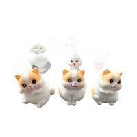 Mini animales congelados PVC bolsa ciega juguete 1/12 escala Escuela Primaria estudiante premios Regalo de Cumpleaños simulación modelo niños niñas ponis