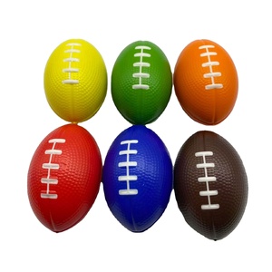 Custom Mini PU Football Party Favors-<b>Cute</b> <b>Bear</b> Stress Balls for Kids Sports Theme & Game Day Decorations - Product Image 2
