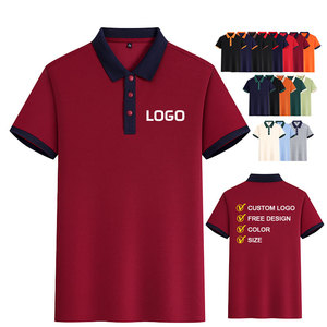 <span class=keywords><strong>Polo</strong></span> Personalizzate con Colletto Colorato, Abbigliamento da Lavoro Aziendale, <span class=keywords><strong>Polo</strong></span> da <span class=keywords><strong>Uomo</strong></span> con Logo Ricamato - Product Image 1