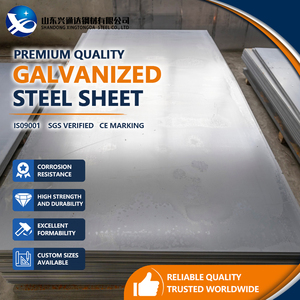 Placa de Acero Galvanizado Tipo B S280GD Sin Cromo Z60 G/m² 1.0mm ASTM A653 con Larga Vida Útil - Product Image 1