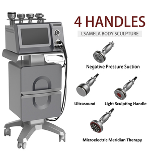 Salon sử dụng bụng cánh tay chân chân Chi chất béo Cellulite giảm <span class=keywords><strong>4</strong></span> trong <span class=keywords><strong>1</strong></span> Máy giảm béo cơ thể Máy điêu khắc - Product Image 3
