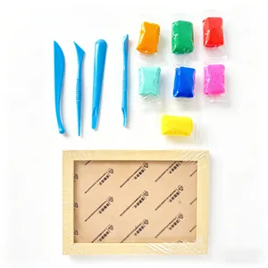 Nouveau Kit DIY 2026 pour Cadre Photo 3D en Pâte à Modeler – Jouet Éducatif et Créatif, Pâte à Modeler Super Légère à Séchage à l'Air pour Enfants - Product Image 1
