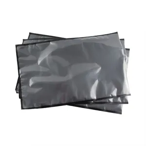 Zware Geur Slip Licht Bescherming Black Back Clear Front Pre-Cut Sous Vide Vacuum Seal Bag Pouch