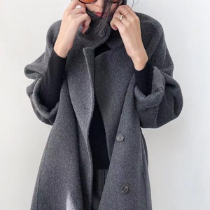AIMEISI Cappotto Invernale Elegante di Alta Gamma in Lana con Collo Alto e Cashmere per Donne - Product Image 2