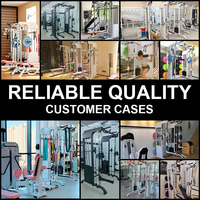 Système de poulies doubles réglables en métal pour la musculation à domicile, multi-rack/machine Smith