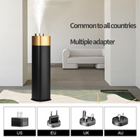 Diffuseur de parfum intelligent en métal avec contrôle par application, programmable, alimenté par courant alternatif, distributeur d'huiles essentielles pour la maison, le bureau et l'hôtel