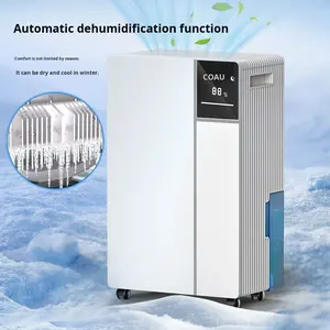 Deshumidificador Vertical de 12L, Deshumidificador de Alta Potencia para el Hogar, Sin Control, Transfronterizo, para Dormitorio, Control de Humedad - Product Image 4