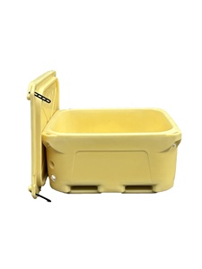 Contenedor Aislado para Procesamiento <span class=keywords><strong>de</strong></span> Mariscos <span class=keywords><strong>de</strong></span> Gran Capacidad (660L), Caja <span class=keywords><strong>de</strong></span> Hielo Rígida <span class=keywords><strong>de</strong></span> Plástico Rotomoldeado LLDPE para Almacenamiento <span class=keywords><strong>de</strong></span> Mariscos - Product Image 4