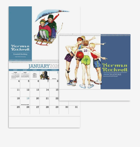Calendarios Espirales Personalizados 2027, Diseño Americano Vintage, Logotipo Personalizado, Regalo Promocional al por Mayor - Product Image 5