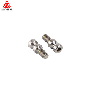 M6 Metric Round Head Internal <b>Hex</b> Screw 25mm Length CNC Machined Polished Class 8.8 General Industry Use - Product Image 1