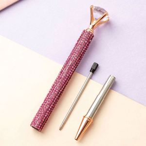 Custom Durable Plastic Diamond <b>Pens</b> with Shimmering Glitter-Crystal Ballpoint <b>Pens</b> for Bridal Christmas & Promotional <b>Gifts</b> - Product Image 4