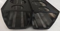 Nouveau design sur mesure boîtier en aluminium barre de son extérieure bateau marin ATV UTV RV chariots dorés