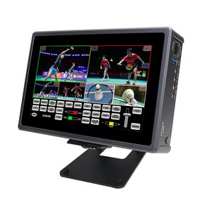 DeviceWell HDS8107 <span class=keywords><strong>7</strong></span> \ "Écran Tactile PIP 4-CH Switcher Boîtier en Aluminium Technologie DCB pour Équipement de Diffusion Radio TV HD - Product Image 4