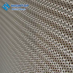 Stainless Steel Perforated Mesh Filter Punching Metal Sheet With Round Holes