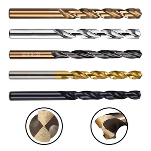 Drill Bits For Metal DIN338 Fully Ground Power Tool Accessory HSS INOX Drill Bits For Stainless Steel Metal Jobber Twist Drill Bit Set