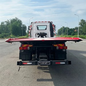 Top Quality FAW 4x2 <b>Flatbed</b> Tow <b>Truck</b> 8 Ton Slidebed Wrecker Road Recovery <b>Truck</b> Factory Price - Product Image 5