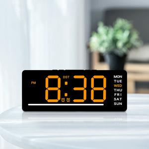 Simple Multifunctional LED <strong>Bedside</strong> Alarm <strong>Clock</strong> for Children Custom Logo Cross-Border with Snooze Feature - Product Image 2