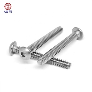 Customized Stainless Steel Round/Pan Head Hexagon Socket Natural Machine <strong>Hardware</strong> <strong>Screw</strong> - Product Image 3