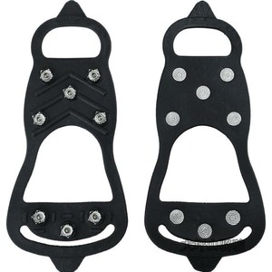 Crampones Antideslizantes para Deportes de Invierno al Aire Libre, Dispositivo de Agarre para Hielo, Nieve y Rocas, Crampones de Montaña con 5/8/10 Dientes, Equipo para Caminar en la Nieve - Product Image 5