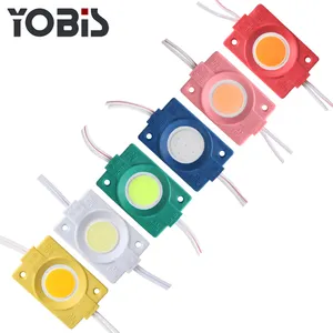 YOBIS – boîte à lumière publicitaire à technologie COB inversée, module intégré dc 12v, lampe fluorescente LED, produits d'injection 2.4W, étanche
